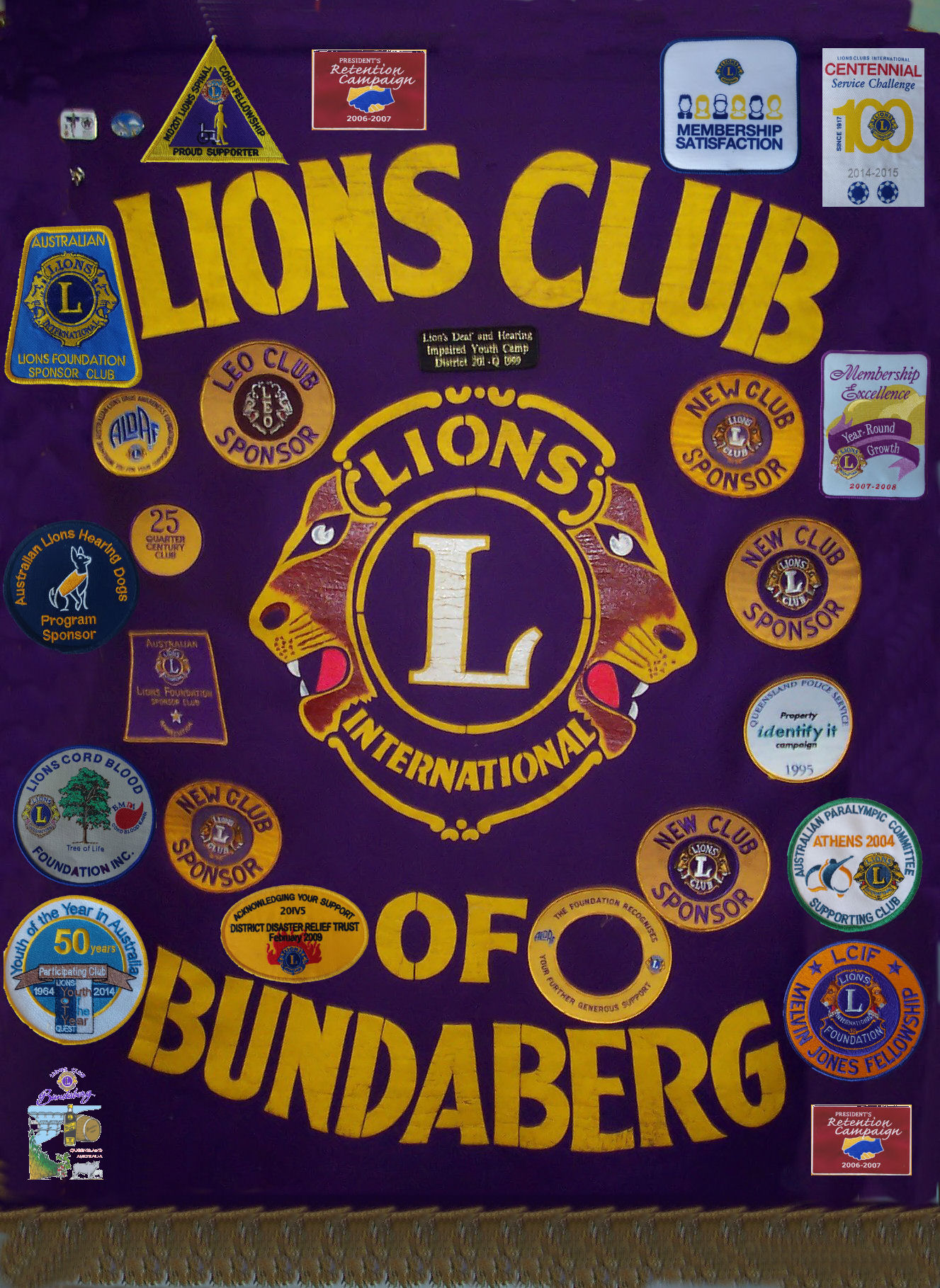 Bundaberg Lions Banner